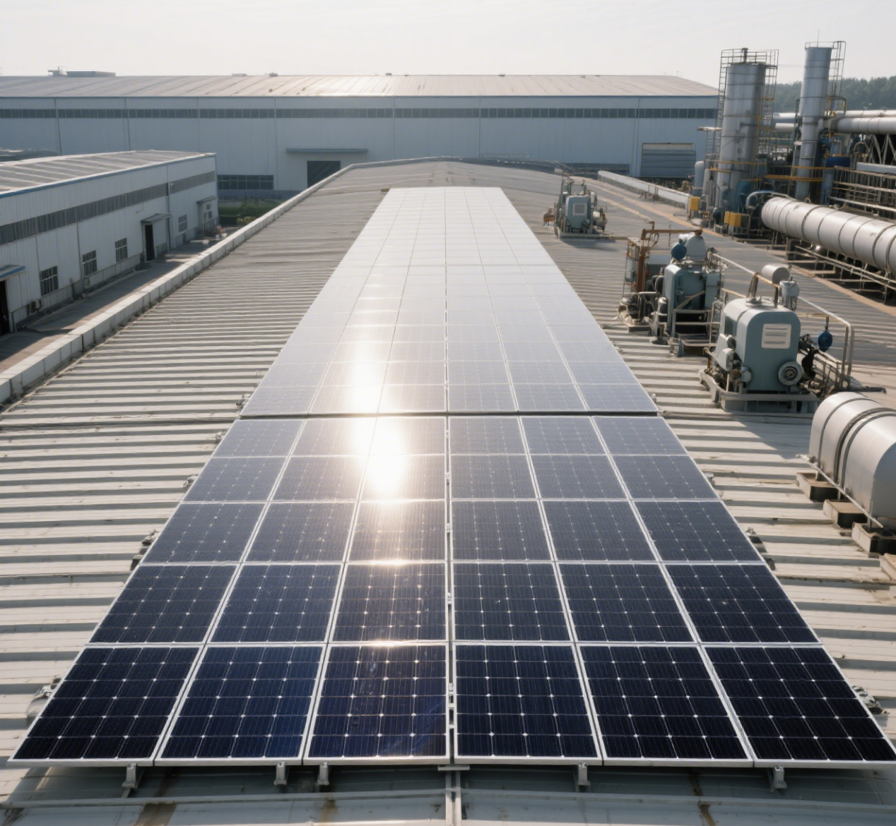 G12R- MBB TOPCon Mono Bifacial module 435-455W 22.8% Efficiency High Power Output for Utility-Scale Solar Farms Red Solar