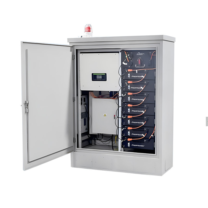 Outdoor Cabinet Energy Storage System 20kWh-300kWh UPS Backup & Industrial Microgrid Power for Small Factory/Village