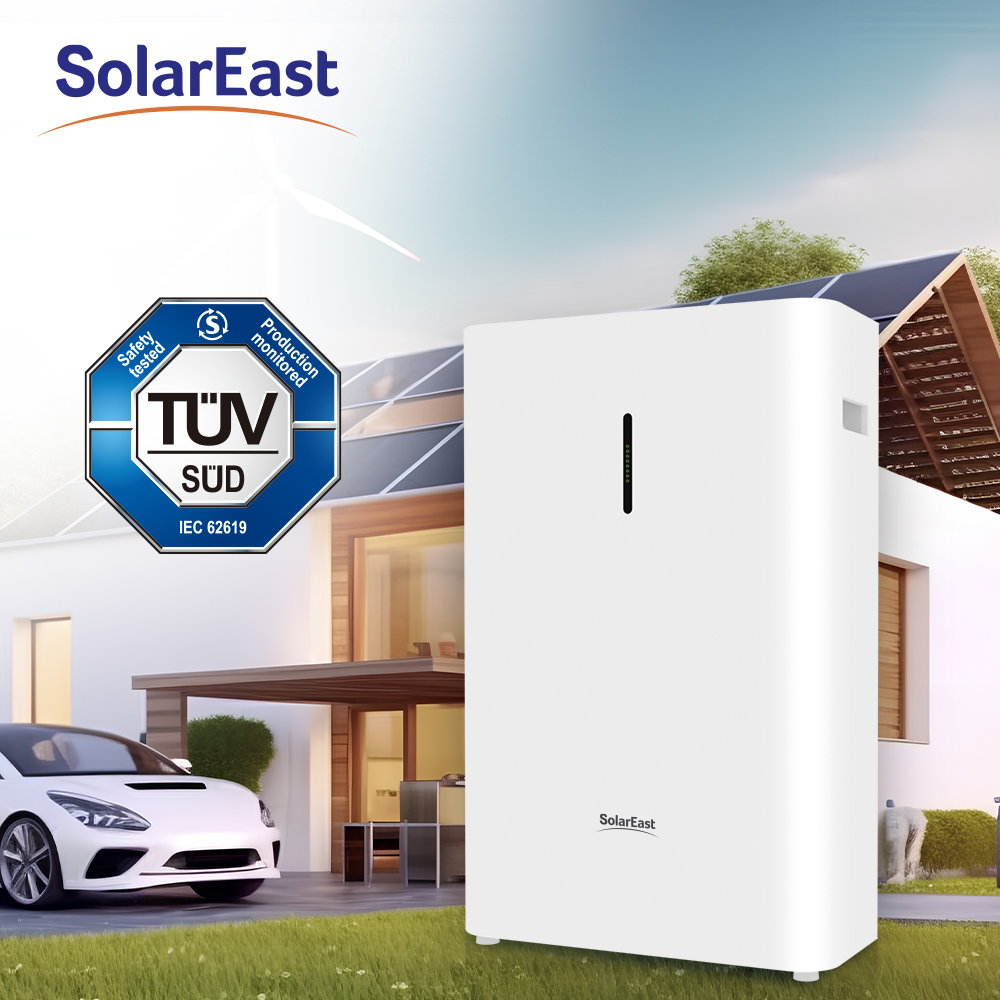 GTEM-800V57kWh-R 57kWh 800Vdc 100% DoD Industrial Energy Storage System for Peak Shaving & Backup Power
