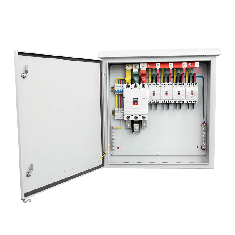 PV AC Combiner Box MDHL 4/6/8 Channels 690V AC IP65 Protection for Solar Power Systems