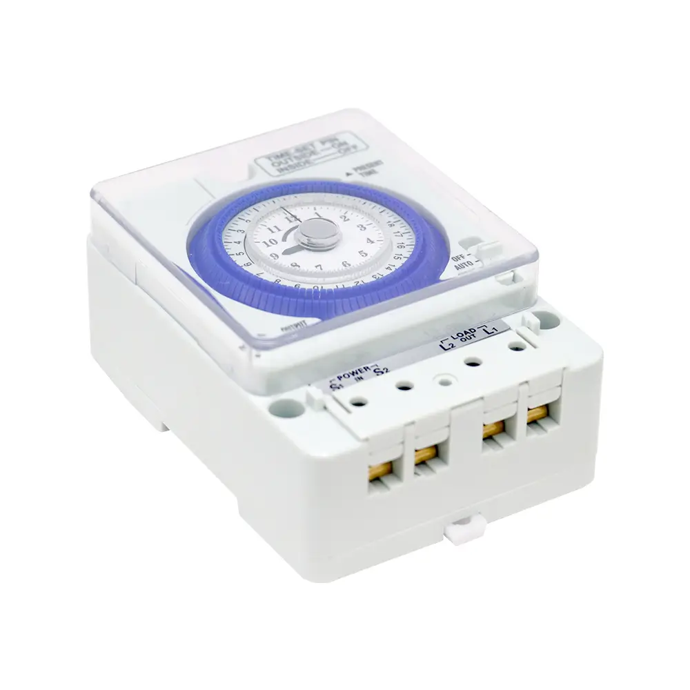 TB388 Timer Switch 100-240VAC Quartz Motor 24-Hour Programmable for Swimming Pool Systems