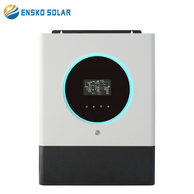 Hybrid Solar Inverter 8KW 8000W 48V MPPT 120A WiFi Support LiFePO4 Lead Acid Battery Off-Grid On-Grid ENSKO SOLAR