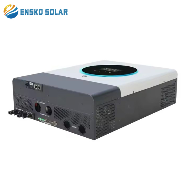 Hybrid Solar Inverter 8KW 8000W 48V MPPT 120A WiFi Support LiFePO4 Lead Acid Battery Off-Grid On-Grid ENSKO SOLAR
