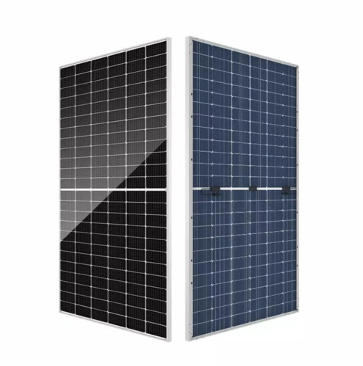 Solar Panel 585-600W Topcon Bifacial Mono High Efficiency for Residential and Commercial PV Systems JUSTSOLAR