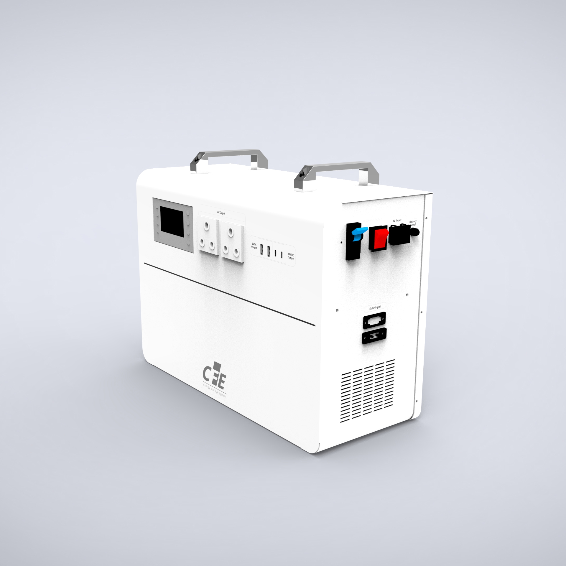 CFE-PVG1 Pro Pure Sine Wave Portable Power Station with Li-ion or Na-ion Cells for Outdoor and Home Use