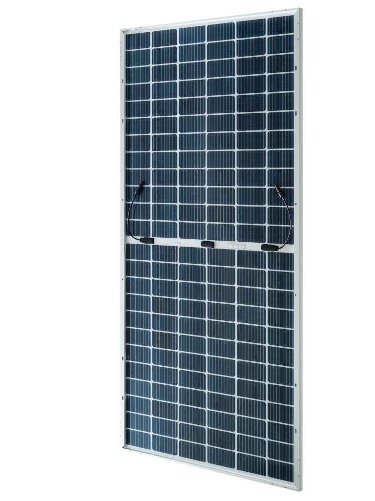 JST-G12-M-60-MH- (580-600)W Bifacial Solar Panel 210mm Mono 120 Cells 35kg High Efficiency for Utility-Scale and Commercial Rooftop Jusolar