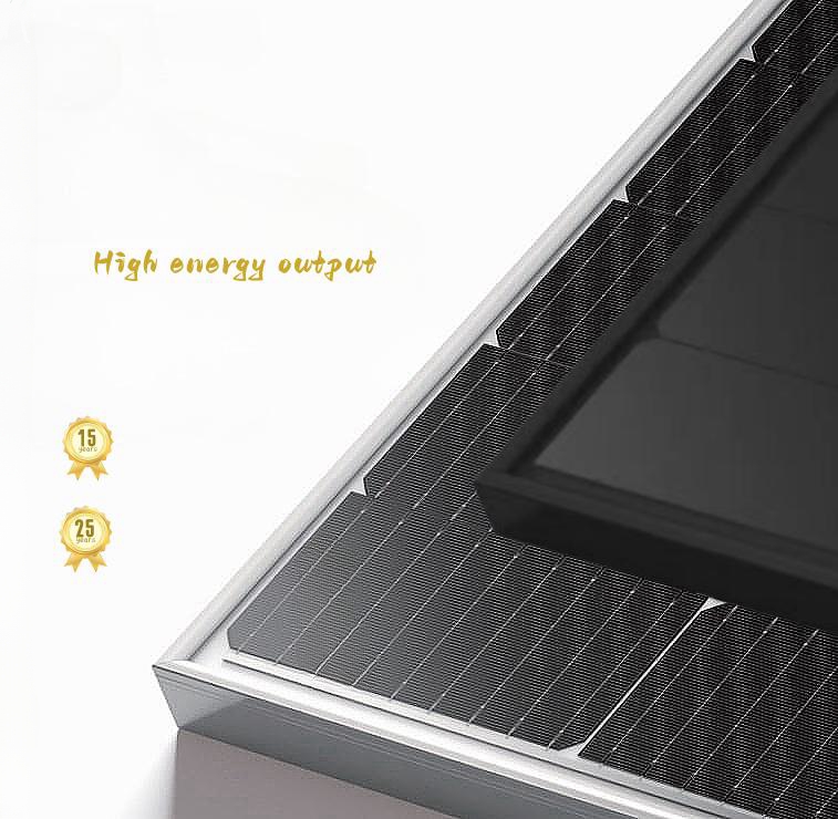 Solar Panel 635-665W BC Technology High Efficiency for Residential and Commercial Installations JUSTSOLAR