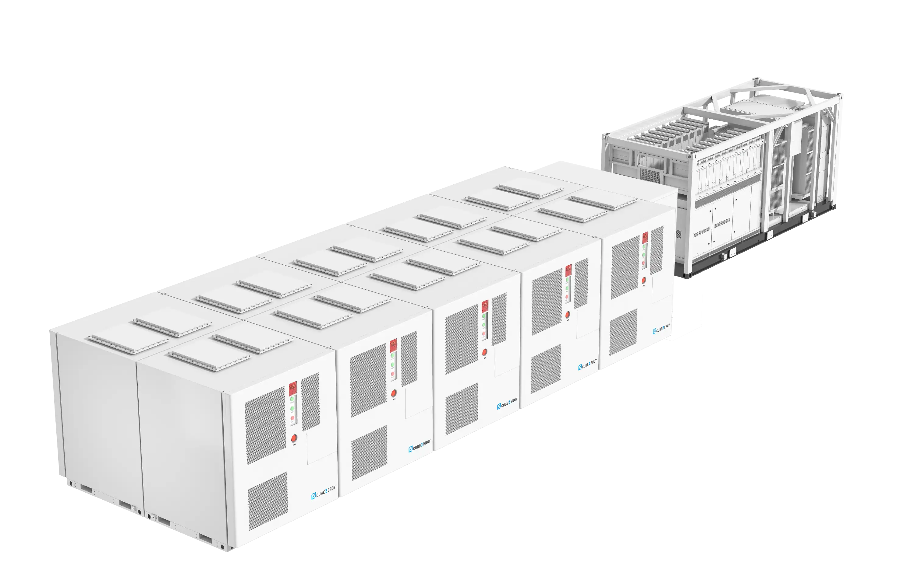 FlexCombo Advanced Liquid Cooling Fully Integrated BESS for Grid-Scale Energy Storage