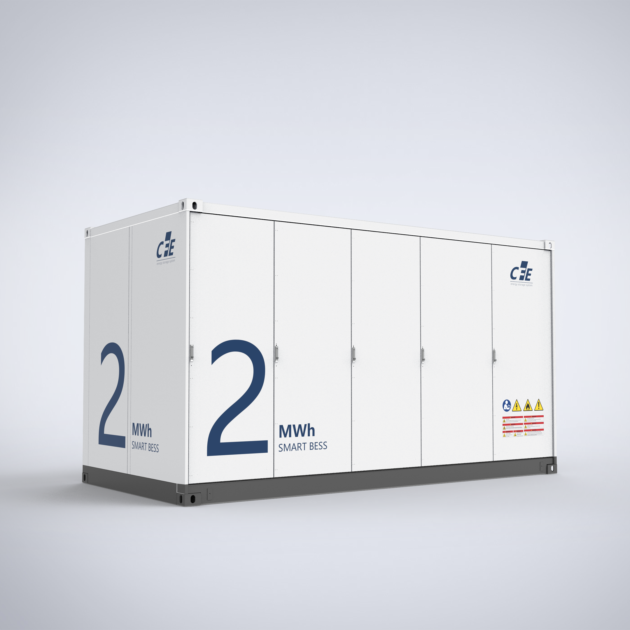CFE DC 2 ML Pre-Assembled Containerized Energy Storage System for Grid-Scale and Commercial Applications