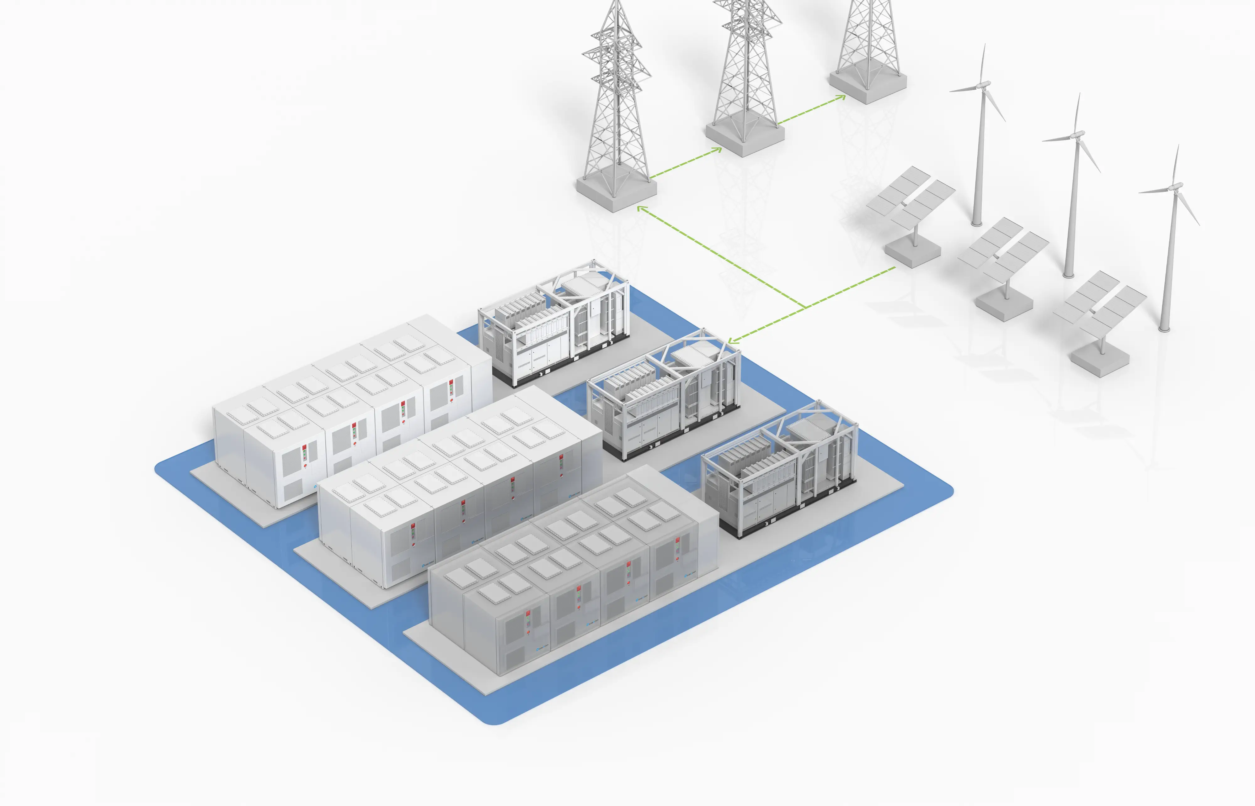 FlexCombo Advanced Liquid Cooling Fully Integrated BESS for Grid-Scale Energy Storage