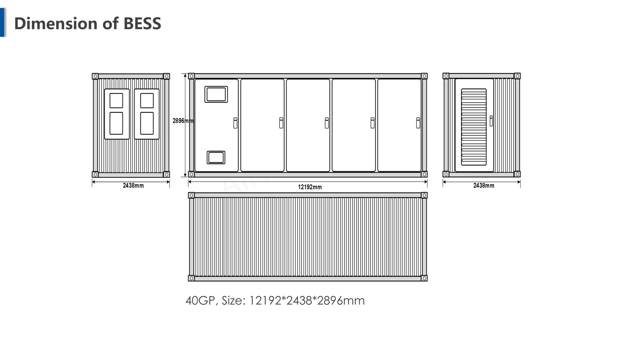 Off-grid Energy Storage Inverter 5-6kW High Efficiency IP66 Outdoor Use sanhe