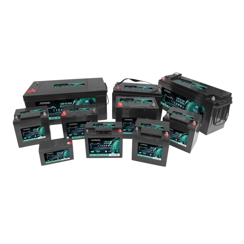 Rechargeable 25.6V 55ah Lithium Battery Pack High Cycle Life Solar Energy Storage System EverExceed