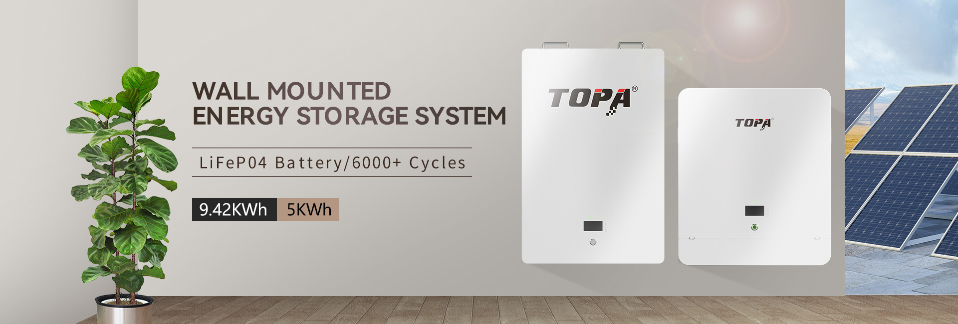 Customized 12.8V 100Ah LiFePo4 Battery Pack High-Cycle Life for Solar Storage, UPS, Golf Cart Backup Power TOPA