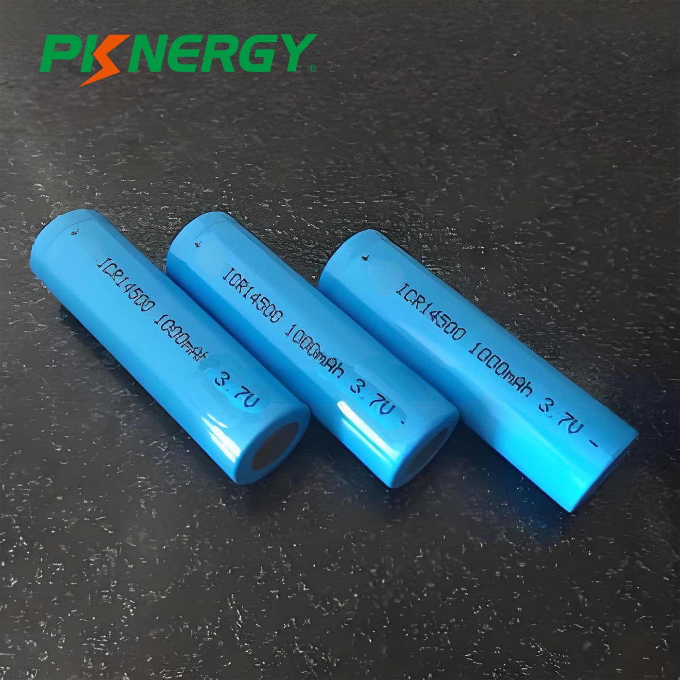 ICR14500 3.7V 1000mAh Lithium-ion Battery Rechargeable Cell for Portable Devices PKNERGY