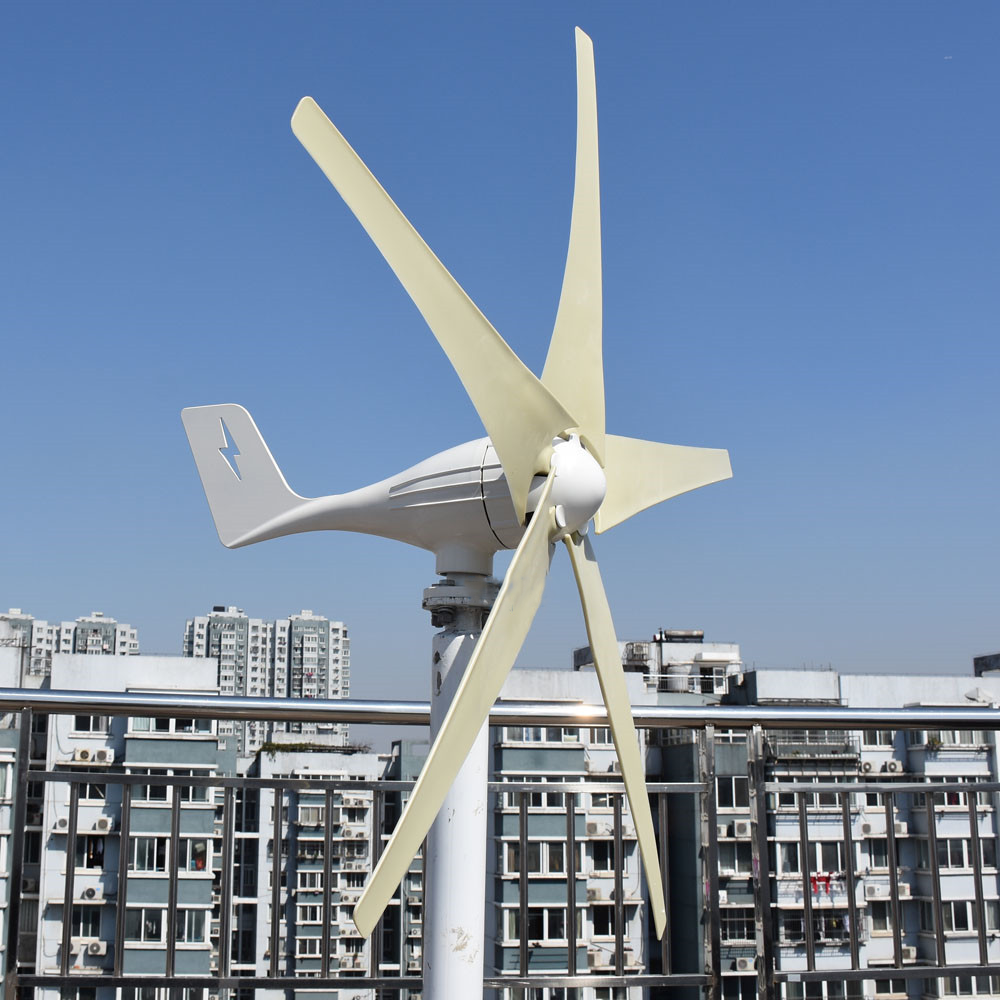 Smaraad SZ 600W-800W Horizontal Wind Turbine Low Start-up Speed High Energy Efficiency for Off-grid Power Supply and Residential Use