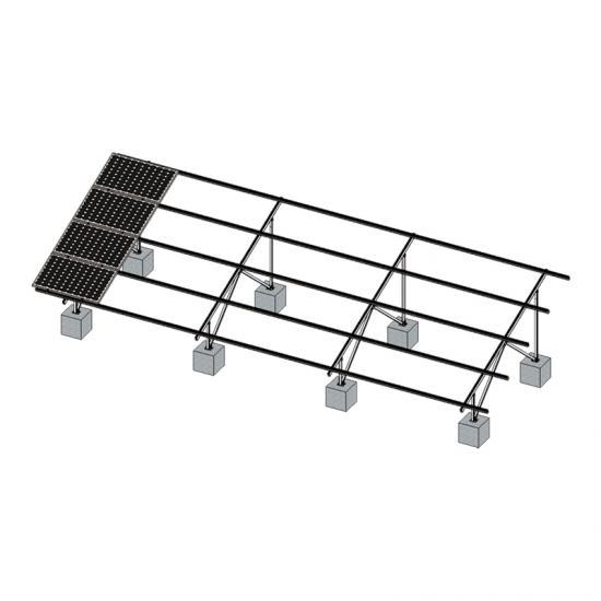 Aluminum Solar Ground Mounting Systems High Pre-Assembled for Open Field Residential and Commercial Projects YANGLIN