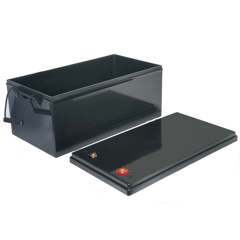 Battery Box IP67 Waterproof ABS Enclosure for Marine RV Boat Trailer Golf Cart Lithium Battery Storage