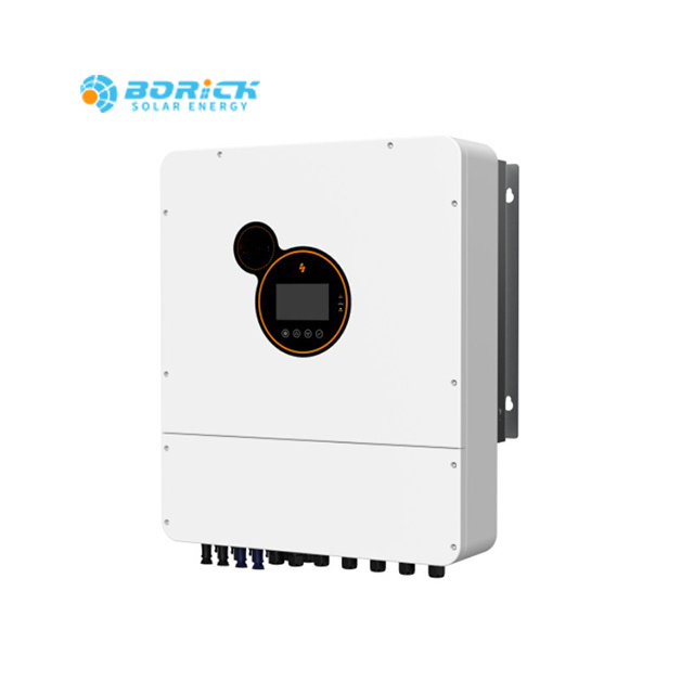 IP65 Three-Phase Inverter 8kW/10kW/12kW Dual MPPT Off-Grid/Hybrid Solar Power System for Residential and Commercial Use