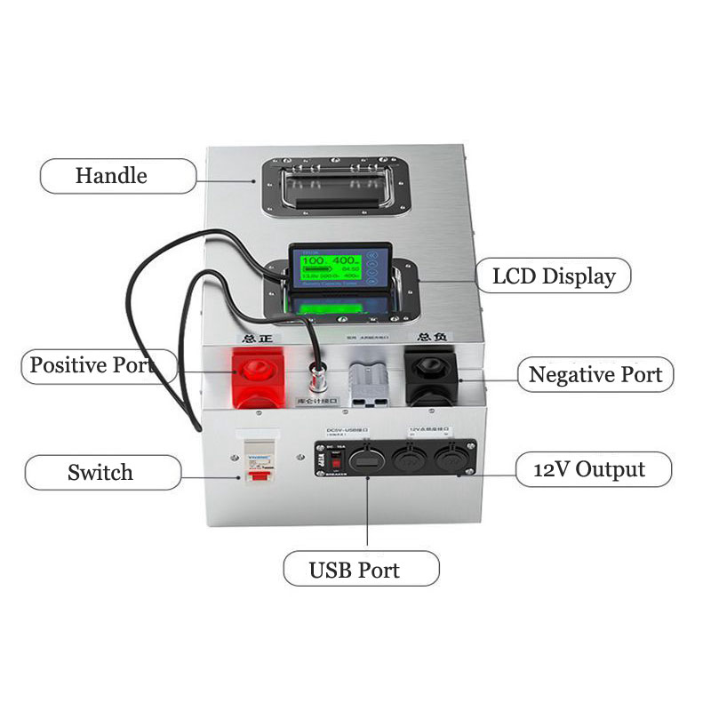 24V 100Ah LiFePO4 RV Battery Long Cycle Life, Fast Charging for Recreational Vehicles ELB