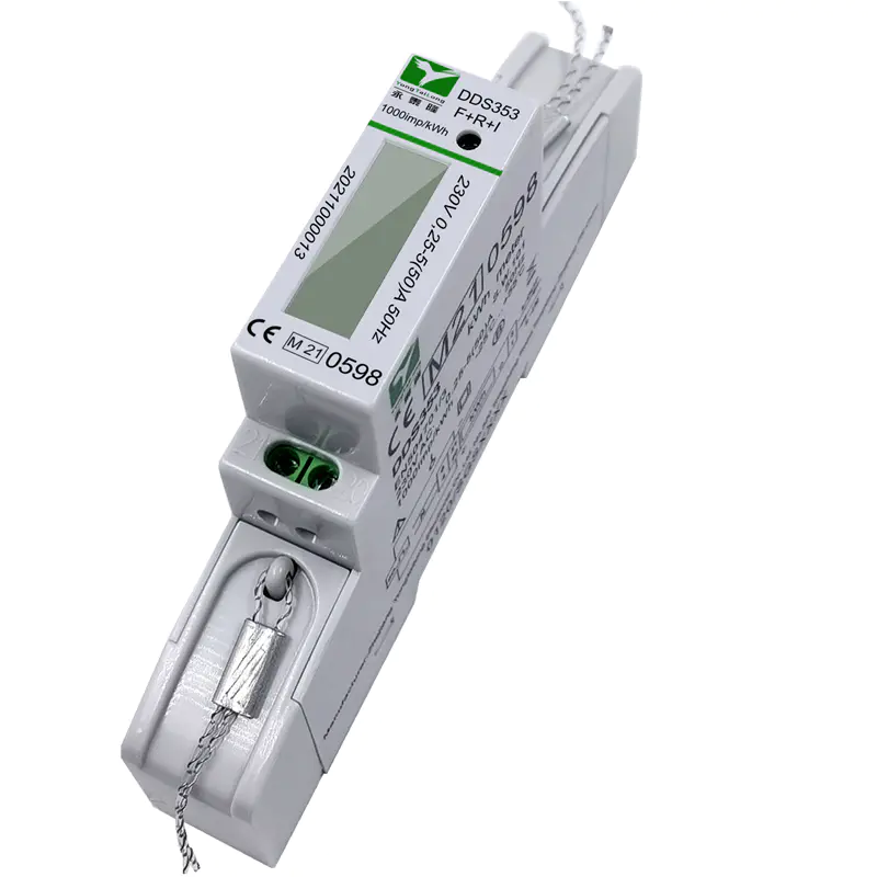 YTL DDS353 5(50)A DIN Rail 1P 1W Solar Energy products MID Pulse Output for Accurate Energy Monitoring in Solar and Storage Systems YTL