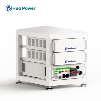10kWh LiFePO4 Battery Pack Ultra-Compact Rack-Mounted for Indoor Home Office and Retail Hua Power