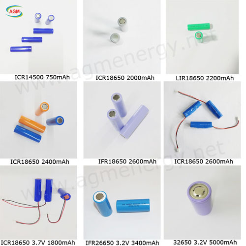 IFR 14500 500mAh 3.2V LiFePO4 Battery High Safety Rechargeable Long Cycle Life for Power Tools, E-Bikes, Solar Lighting AGM