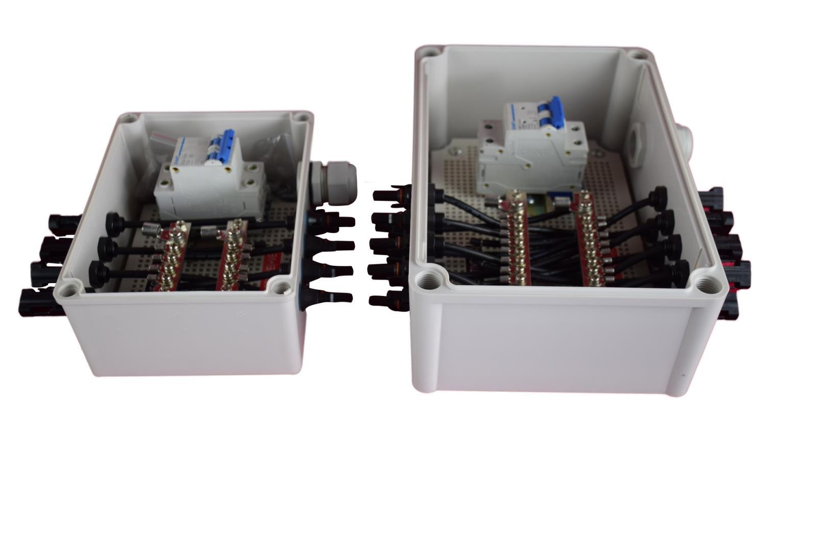Solar Array Junction Box BL-AJB-MB Series IP68 Waterproof ABS/PC Enclosure for Outdoor PV Systems