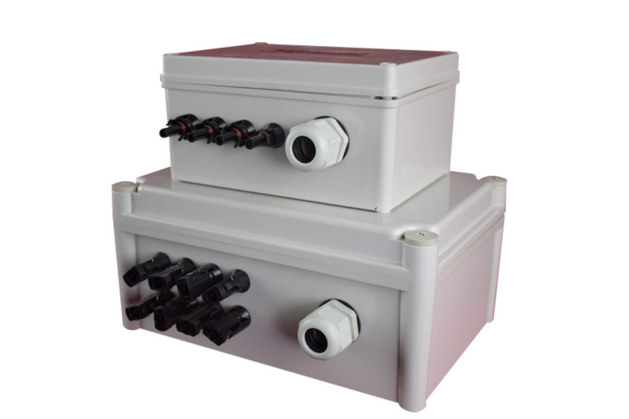 Solar Array Junction Box BL-AJB-MB Series IP68 Waterproof ABS/PC Enclosure for Outdoor PV Systems