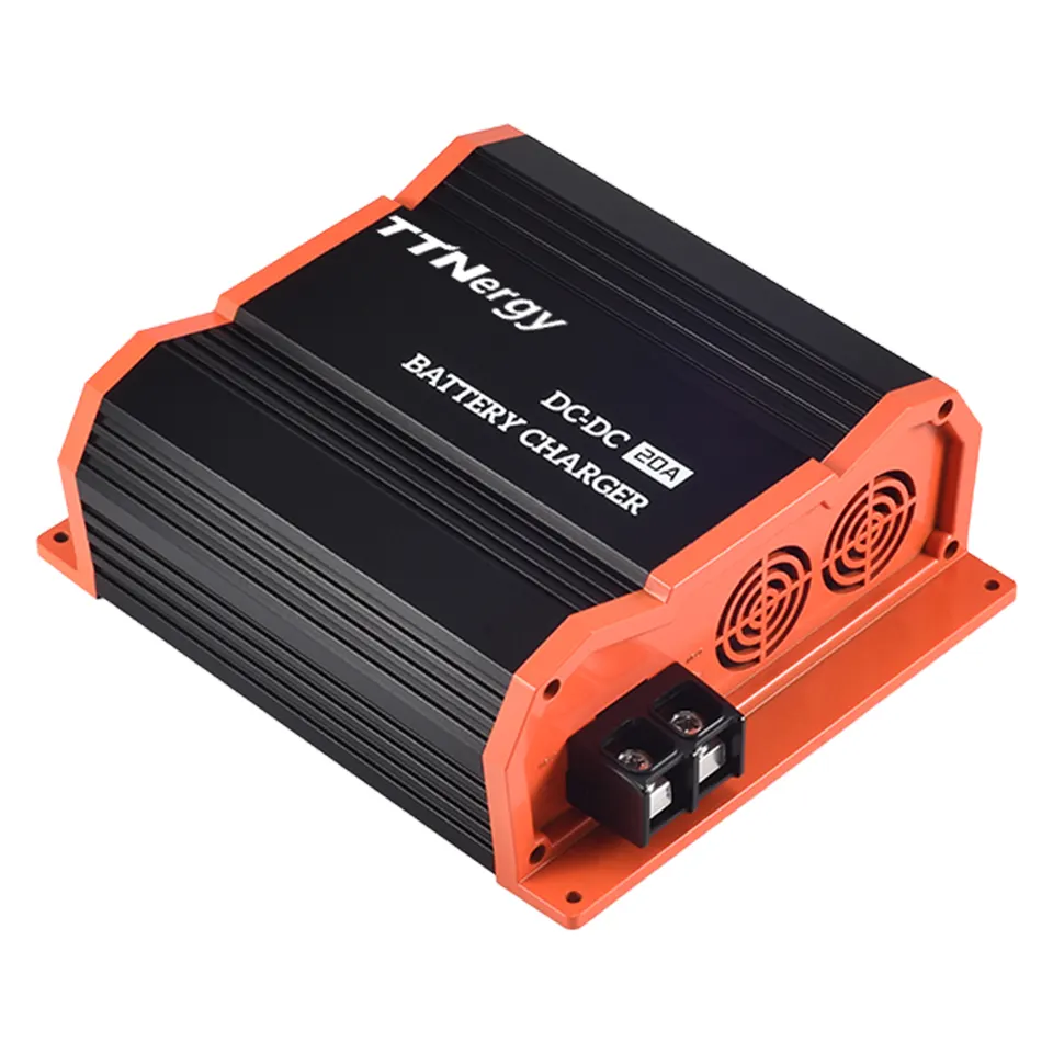 DC to DC Charger 12-12V 20A 240W Battery-to-Battery Charging for RV Marine EV TTN