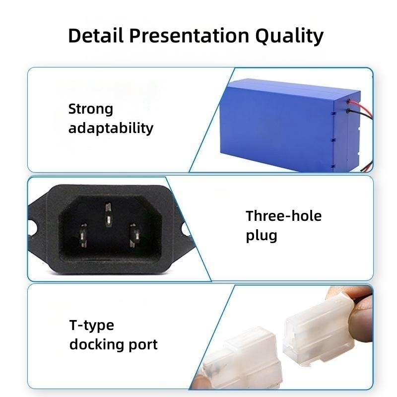 36V12Ah Rechargeable Lithium Polymer Battery Long-Life Cycle for Electric Scooters and E-Bikes CNS