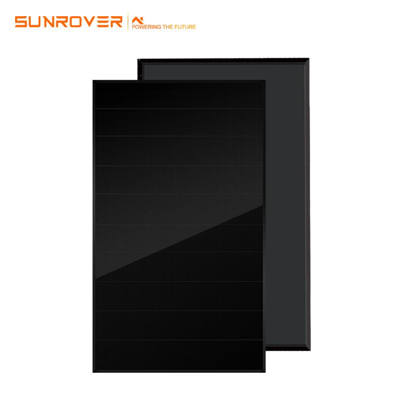 Solar Panel 390W-560W Full Black Shingled Mono PERC Home Commercial Industrial Use Sunrover