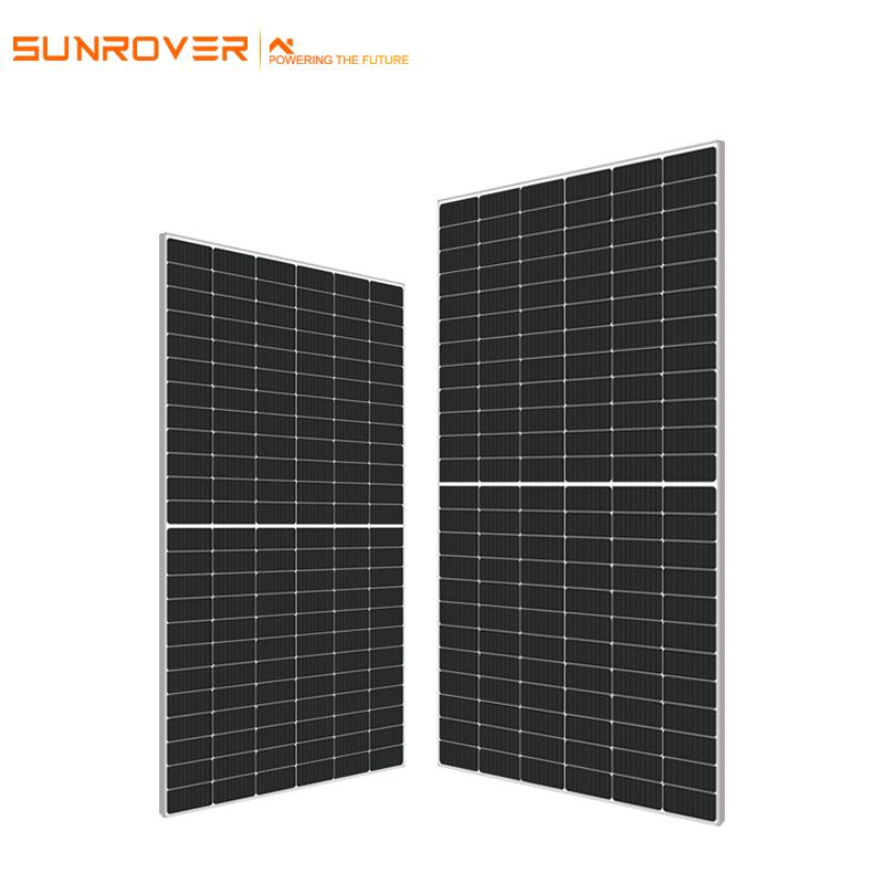 Half Cell Solar Panel 540W-560W Monocrystalline 144 Cells High Efficiency for Commercial Rooftop and Utility-Scale Projects Sunrover