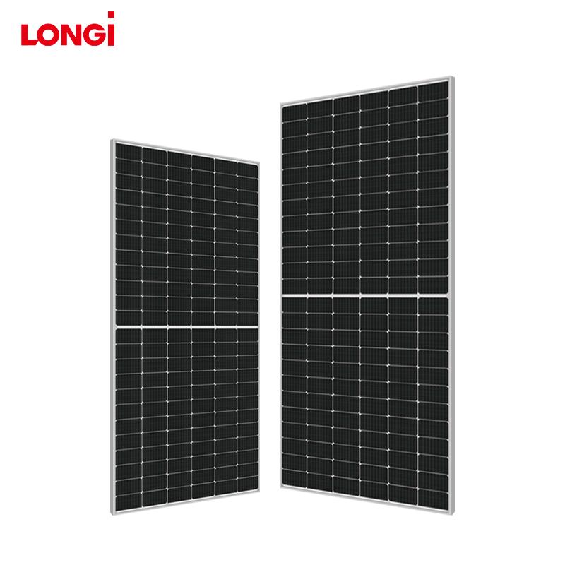 Solar Panel 540W 545W 550W 650W Mono Crystalline 144 Cells High Efficiency for Residential and Commercial Use Longi