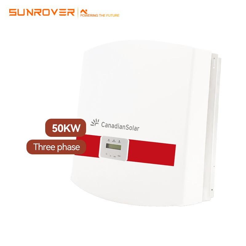 40kw 50kw MPPT On Grid Inverter High Efficiency Solar Storage System CanadianSolar
