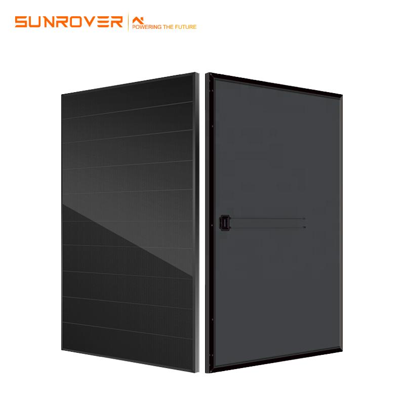 Solar Panel 390W-560W Full Black Shingled Mono PERC Home Commercial Industrial Use Sunrover