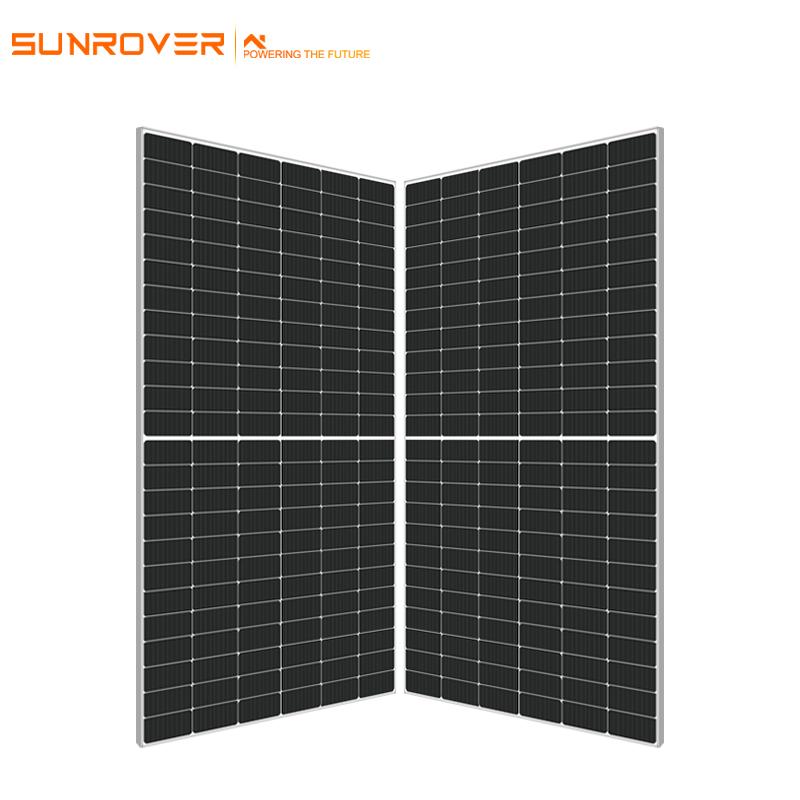 Half Cell Solar Panel 540W-560W Monocrystalline 144 Cells High Efficiency for Commercial Rooftop and Utility-Scale Projects Sunrover