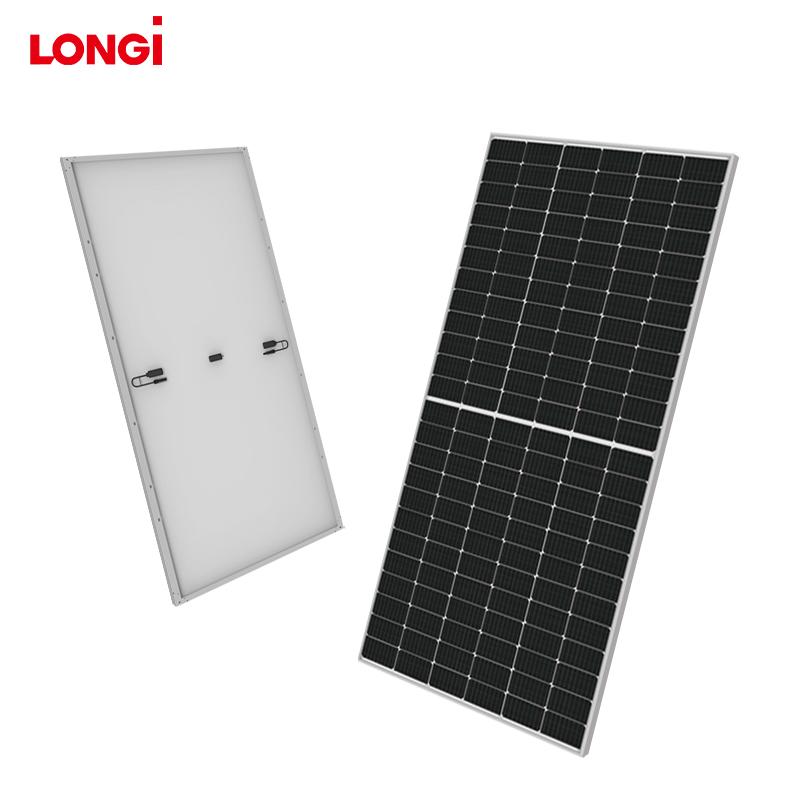 550w Solar Panel Mono Crystalline 144(6x24) Cells High Efficiency for Residential and Commercial Use Longi