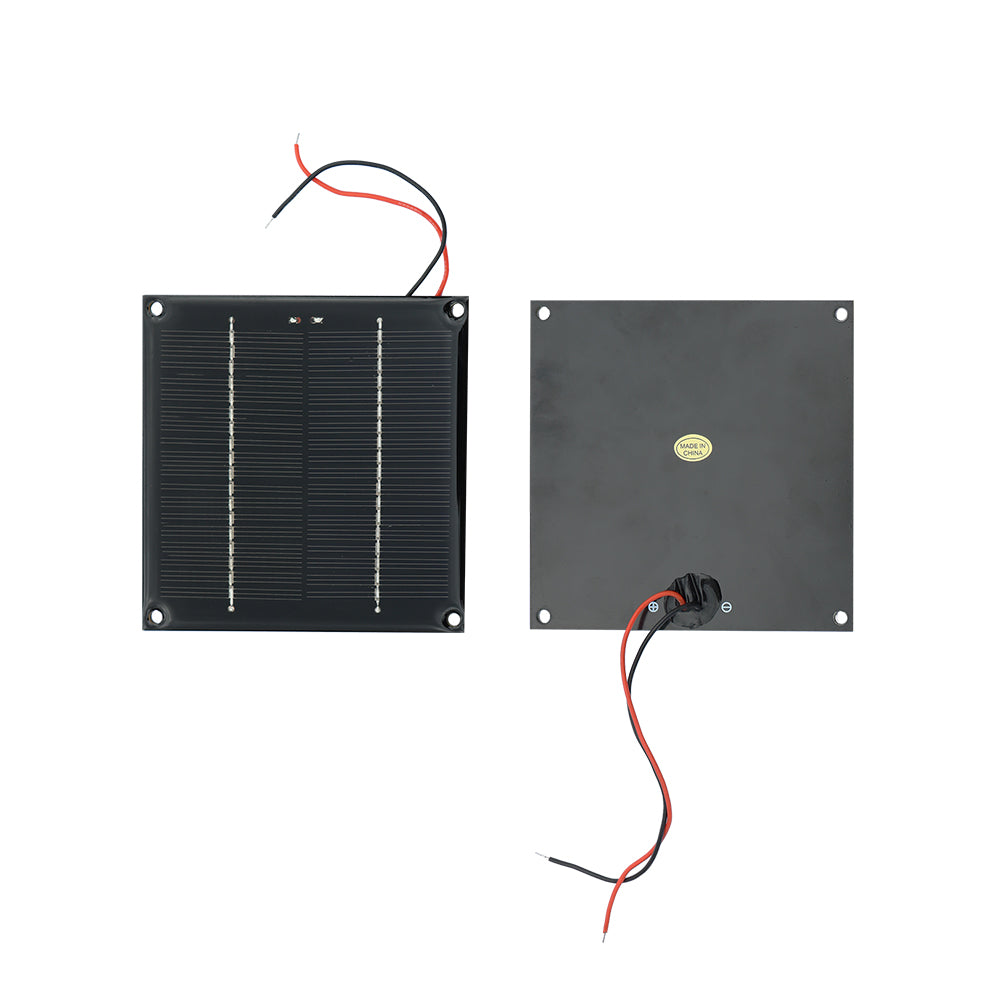 Keruft_Mono Epoxy Resin Solar Panel 18V 70mA 111x111x4.5mm High-Efficiency Mini Lightweight for DIY Educational Models Keruft