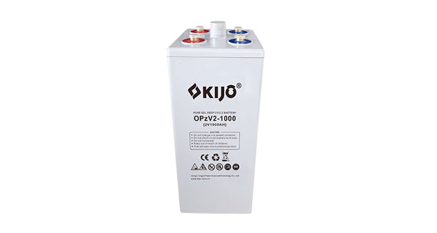 OPzV Series Pure Gel Deep Cycle Battery 2V 200Ah-3000Ah High Cycle Life for Solar Wind Backup Power KIJO
