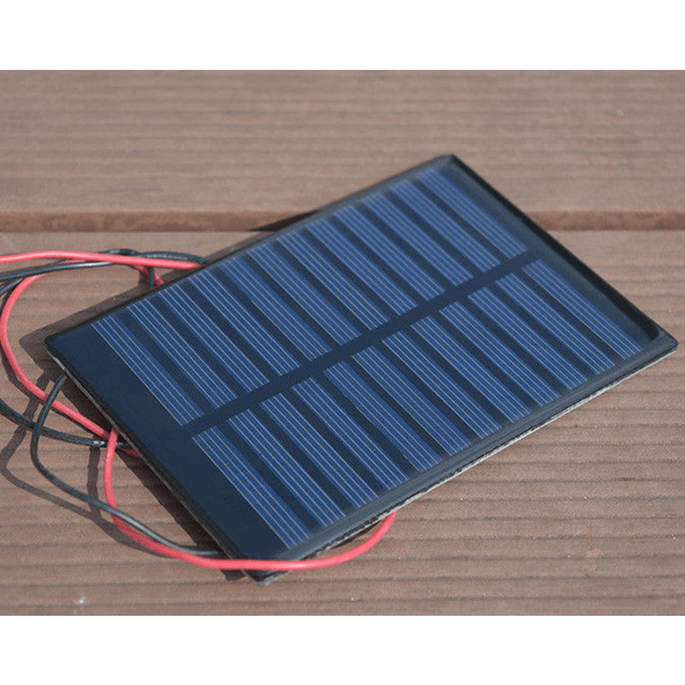3V 250mA PET Solar Panel High-Efficiency Monocrystalline DIY Solar Energy Projects for Educational Kits and Small Devices