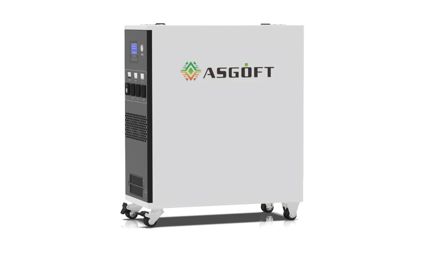 Portable Energy Storage LiFePO4 6600Wh 6200W Pure Sine Wave Inverter for Home & Outdoor Use ASGOFT