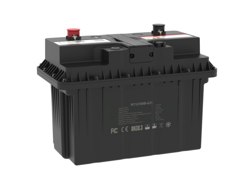 12V 100Ah Smart Lithium Iron Phosphate Battery LiFePO? Deep Cycle BCI Group 31 for RVs Boats Off-Grid Cabins C&D Emerging Energy