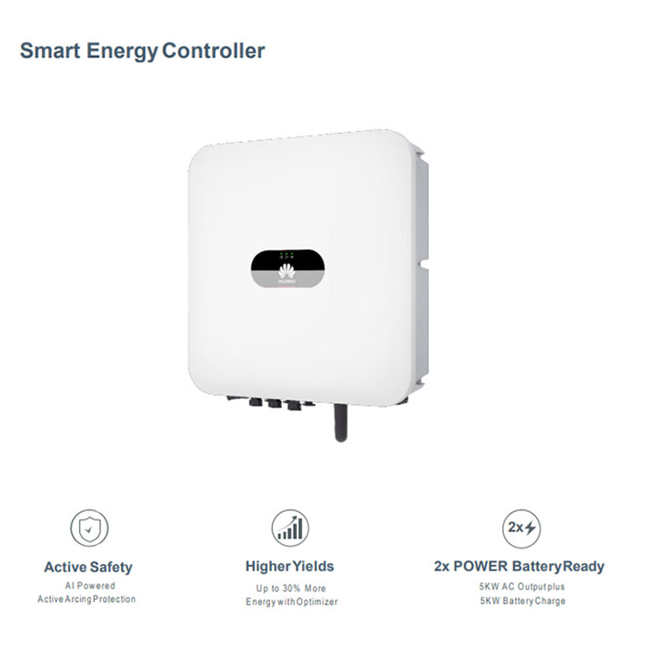SUN2000-6KTL-L1 1-Phase Solar Inverter 98.4% Efficiency, 6kW Output for Home Solar Power Systems Huawei