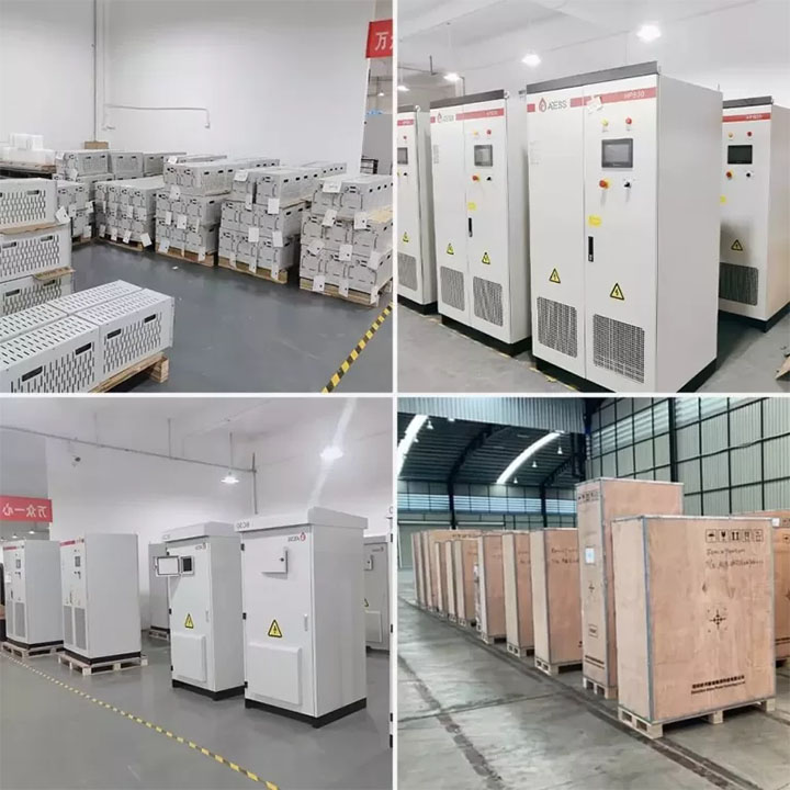 ATESS HPS 50KW Hybrid Inverter 55kVA Pure Sine Wave Off-Grid Solar Power System for Home and Commercial Use