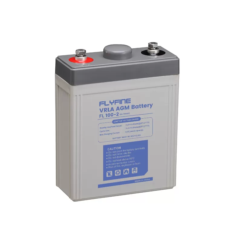 FL SERIES(AGM) 2V 80Ah-3000Ah Long Life Battery for Telecom UPS Solar Systems FlyFine