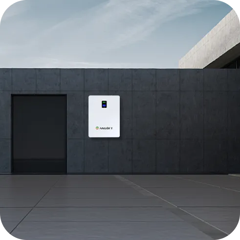 51.2V Wall-mounted All-in-one Home Energy Storage Battery 5.12kWh IP54 Rated for Residential Solar Storage