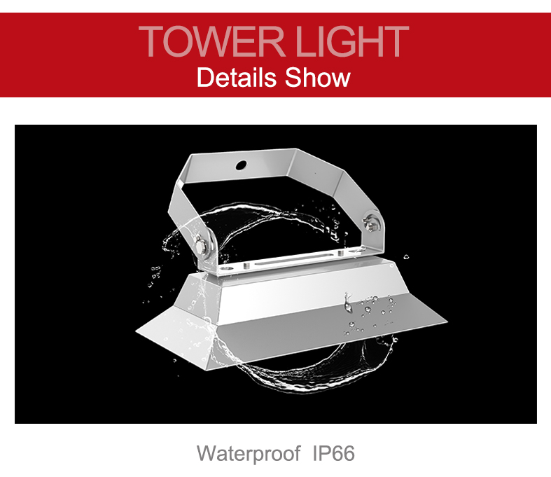 Mines Movable Lighting Tower Solar Powered High Efficiency LED Off-Grid Lighting for Construction Sites and Mining Areas