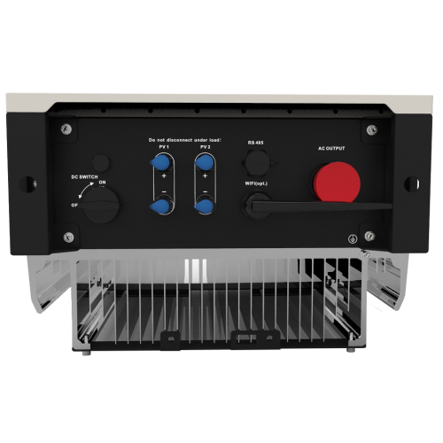 On Grid String Solar Inverter 3 Phase 8KW Dual MPPT 98.3% Efficiency IP65 Natural Convection for Residential and Commercial PV Systems CoHeart