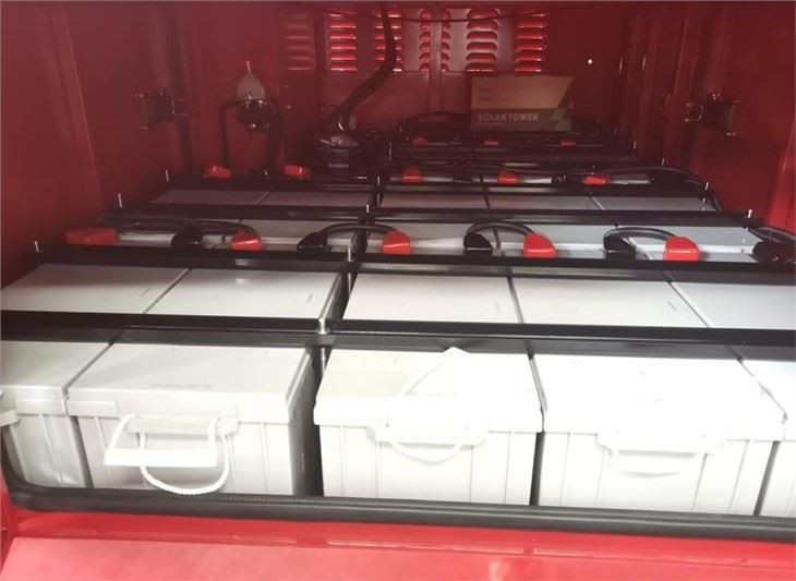 Mobile 3680W Solar Alternative Generator 8x460W Solar Panels 38.4kWh Lead-Acid Battery for Construction & Telecom Sites Biglux