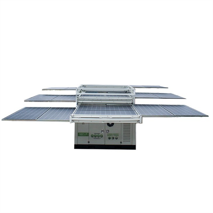 Off Grid Mobile Power Station 5850W Solar Generator DC48V for Remote Power Supply HIPOWER